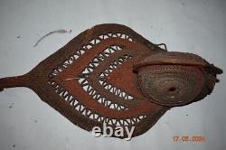 Papua New Guinea Abelam Woven Yam Mask, 15 Prov