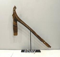 Papua New Guinea Adze Wood Breadfuit Splitter Adze