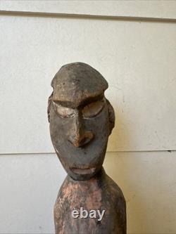 Papua New Guinea Ancestor Carved Figure of considerable age Oceanic Tribal Art