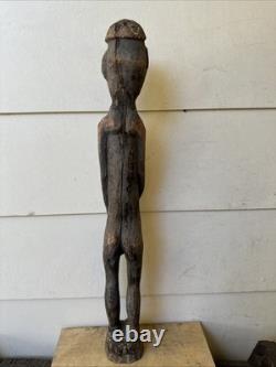 Papua New Guinea Ancestor Carved Figure of considerable age Oceanic Tribal Art