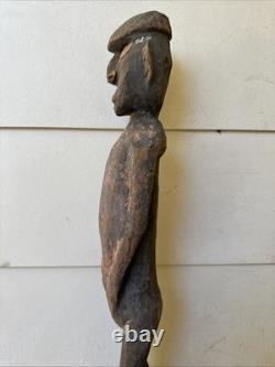 Papua New Guinea Ancestor Carved Figure of considerable age Oceanic Tribal Art