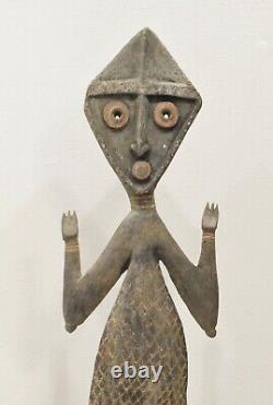 Papua New Guinea Ancestor Statue Boiken Tribe Prince Alexander Mountains