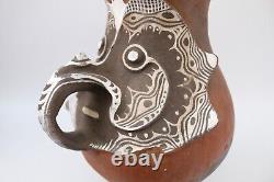 Papua New Guinea Art Pottery Jug h34 South Coastline Circa 1900s