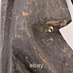 Papua New Guinea Art Wood Carving Korewori River East Sepik Yipwon Hook Figure