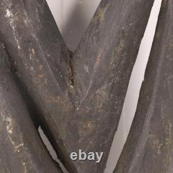 Papua New Guinea Art Wood Carving Korewori River East Sepik Yipwon Hook Figure