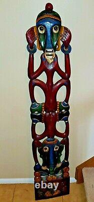 Papua New Guinea Artisan Totem Carving