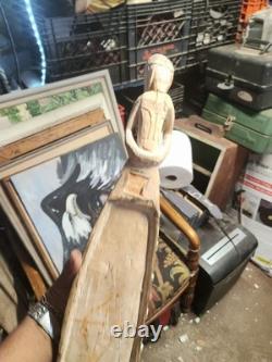 Papua New Guinea Asmat Tribe Ceremonial Bowl