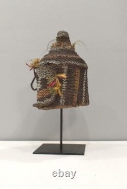 Papua New Guinea Baba Helmet Mask Abelam Tribe