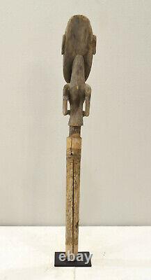 Papua New Guinea Bamboo Wood Head Flute Stopper