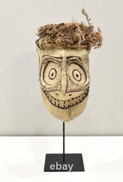 Papua New Guinea Bark Cloth Baining Mask New Britain