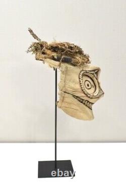 Papua New Guinea Bark Cloth Baining Mask New Britain