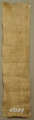 Papua New Guinea Bark Tapa Cloth Natural Dyes New Britain