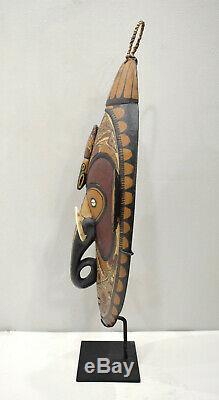 Papua New Guinea Big Mouth Mask Latmul Tribe Tambanum Mask