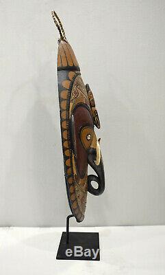 Papua New Guinea Big Mouth Mask Latmul Tribe Tambanum Mask