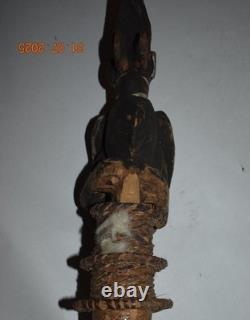 Papua New Guinea Bird Flute On Custom Stand, 21, 1900s