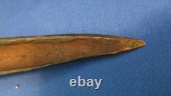 Papua New Guinea Bird Head Bone Dagger Asmat Abelam Kwanga Peoples Early 1900s