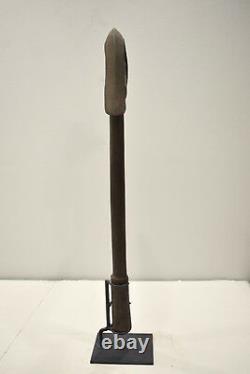 Papua New Guinea Bird Head Carved Fighting War Club