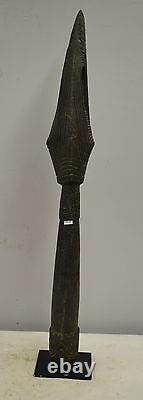 Papua New Guinea Bird Head Drum Beater April River Carved Cassowary