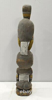 Papua New Guinea Bird Man Wood Statue Sabut Statue