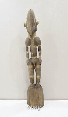 Papua New Guinea Bird Savi Mask Figure Iatmul Tribe