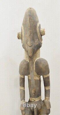 Papua New Guinea Bird Savi Mask Figure Iatmul Tribe