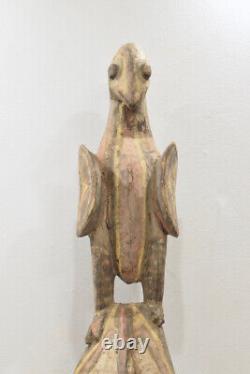 Papua New Guinea Bird Savi Mask Figure Iatmul Tribe