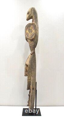 Papua New Guinea Bird Savi Mask Figure Iatmul Tribe