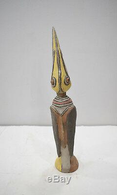 Papua New Guinea Bird Wood Statue Sabut Creation Myth Bird