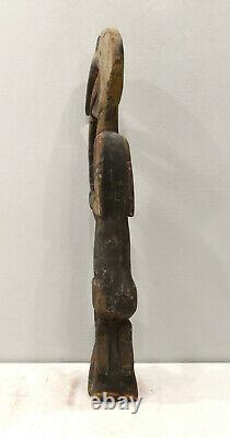 Papua New Guinea Bird Wood Statue Sabut Myth Bird