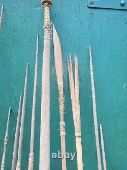 Papua New Guinea Bow And Hunting Arrows