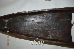 Papua New Guinea Canoe Prow, 3 Figure, Croc, Bird 19 1900s Prov Papua New Guinea Canoe Prow, 3 Figure, Croc, Bird 19 1900s Prov