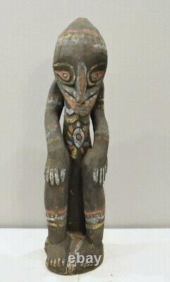Papua New Guinea Carved Kwoma Statue Waskuk Hills