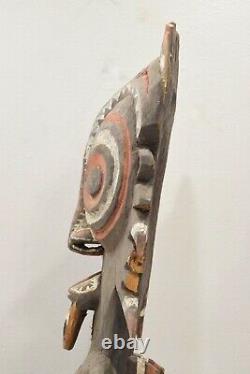 Papua New Guinea Carved Wood Blackwater Figure