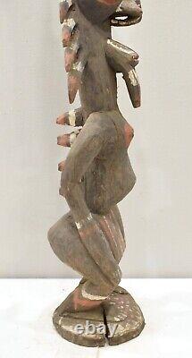 Papua New Guinea Carved Wood Blackwater Figure