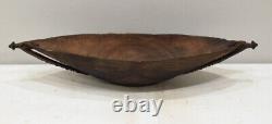 Papua New Guinea Carved Wood Bowl Keram Islands