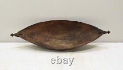 Papua New Guinea Carved Wood Bowl Keram Islands