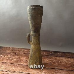 Papua New Guinea Carved Wood Drum Collectors