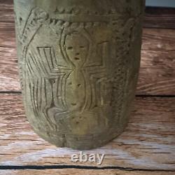 Papua New Guinea Carved Wood Drum Collectors