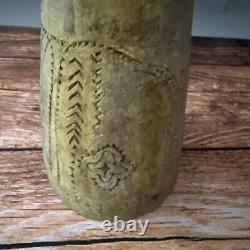 Papua New Guinea Carved Wood Drum Collectors