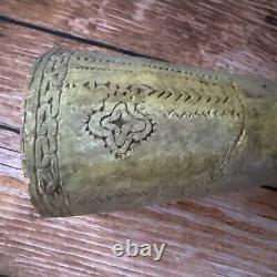 Papua New Guinea Carved Wood Drum Collectors