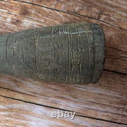 Papua New Guinea Carved Wood Drum Collectors