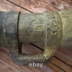 Papua New Guinea Carved Wood Drum Collectors