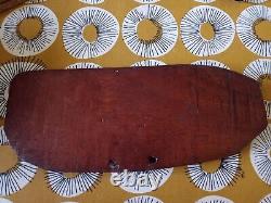 Papua New Guinea Carved Wooden Storyboard. UK Seller. 40x16cm. Wall Art. 1990