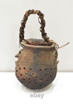 Papua New Guinea Clay Smoke Pot Yuat River