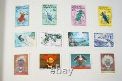 Papua New Guinea Collection Of 875+ Mint Stamps Stored In Stanley Gibbons Album