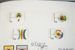 Papua New Guinea Collection Of 875+ Mint Stamps Stored In Stanley Gibbons Album