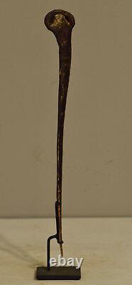Papua New Guinea Dagger Rat Tooth Carved Ritual Ceremonial Dagger