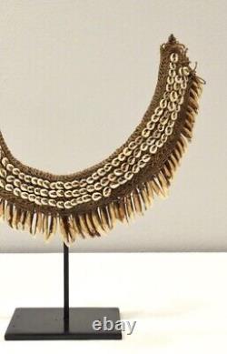 Papua New Guinea Dog Teeth Necklace Boiken Tribe