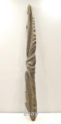 Papua New Guinea Double Face Wood Minja Mask Washkuk Hills