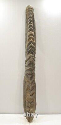 Papua New Guinea Double Face Wood Minja Mask Washkuk Hills